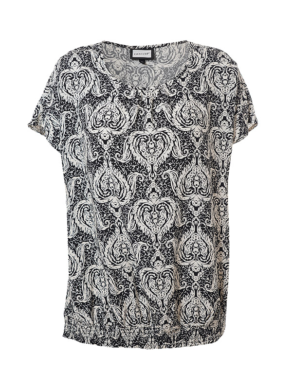 ELISE - Plus Size Blus fra Gozzip
