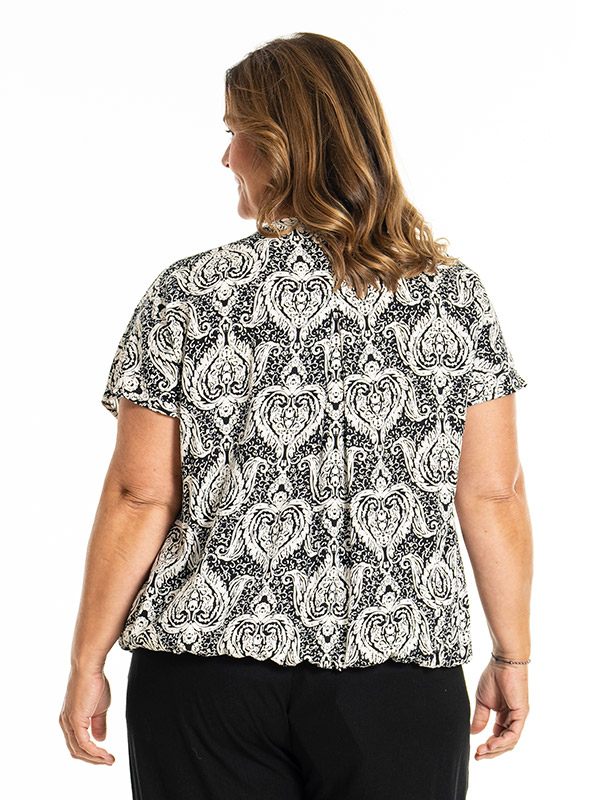 ELISE - Plus Size Blus fra Gozzip
