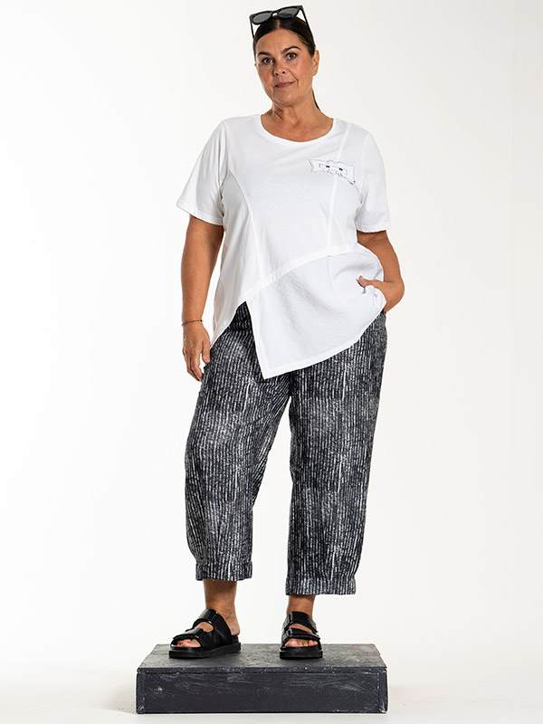 LøKKE - Plus Size T-shirt fra Gozzip Black