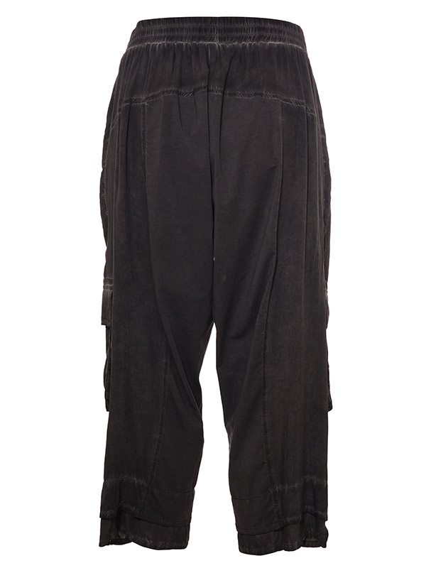 LEANETTE - Plus Size Byxor fra Gozzip Black