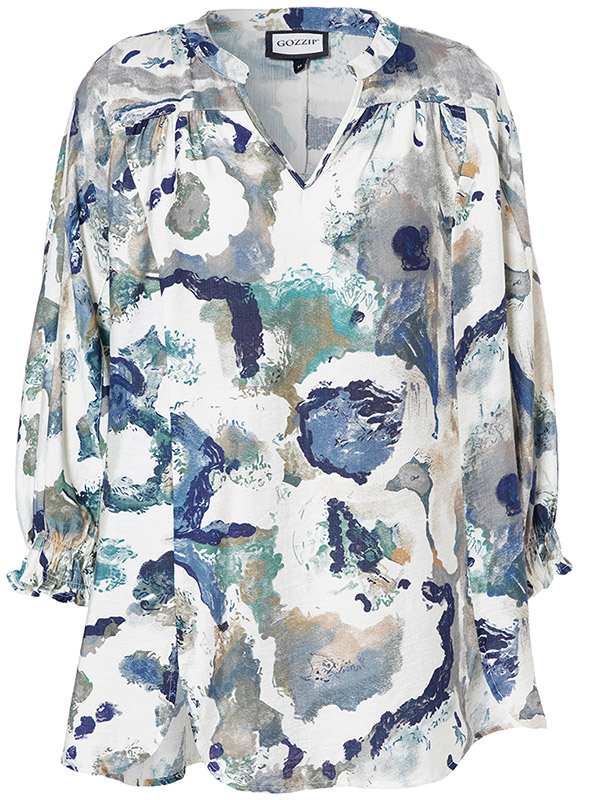 MALINA - Plus Size Blus fra Gozzip