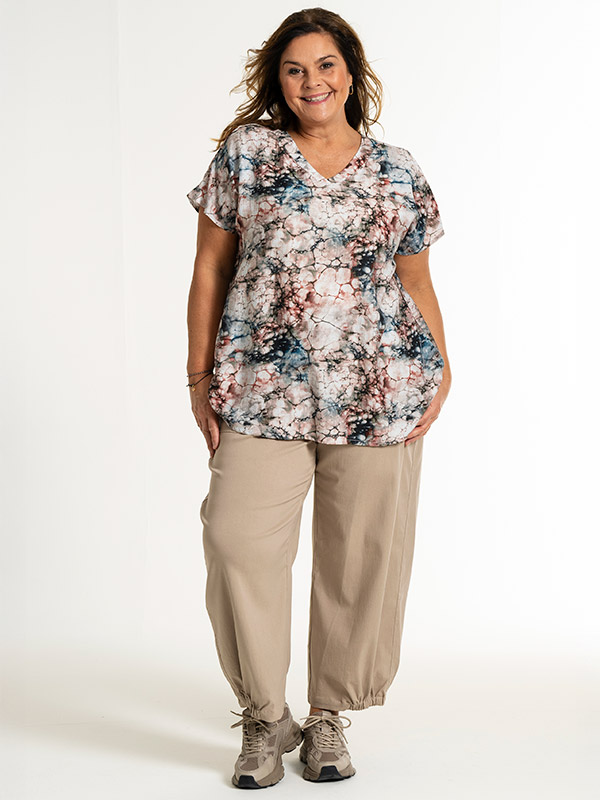 JEAN - Plus Size Blus fra Gozzip