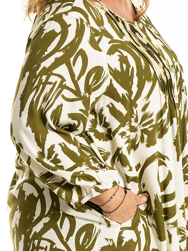 JOHANNE - Plus Size Tunika fra Gozzip