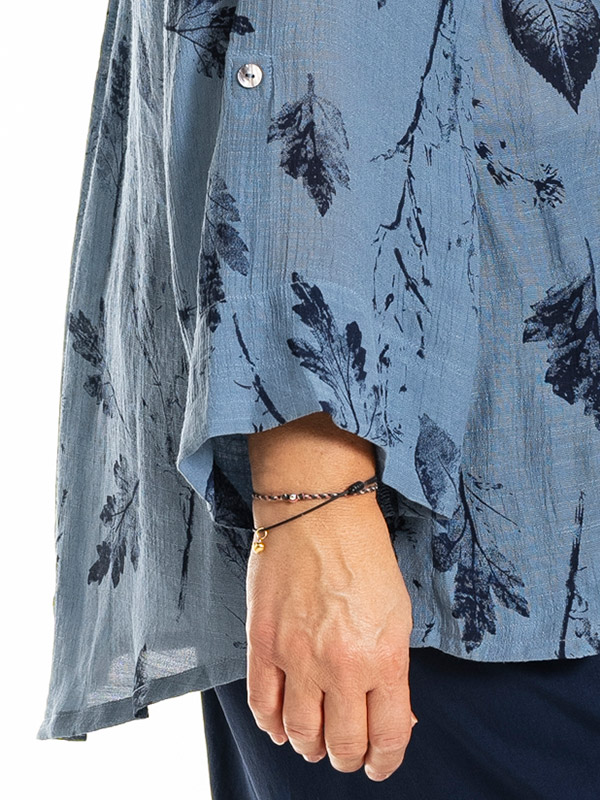 BILLIE - Plus Size Blus fra Gozzip