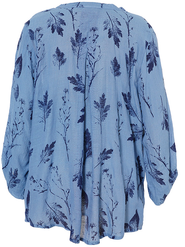 BILLIE - Plus Size Blus fra Gozzip