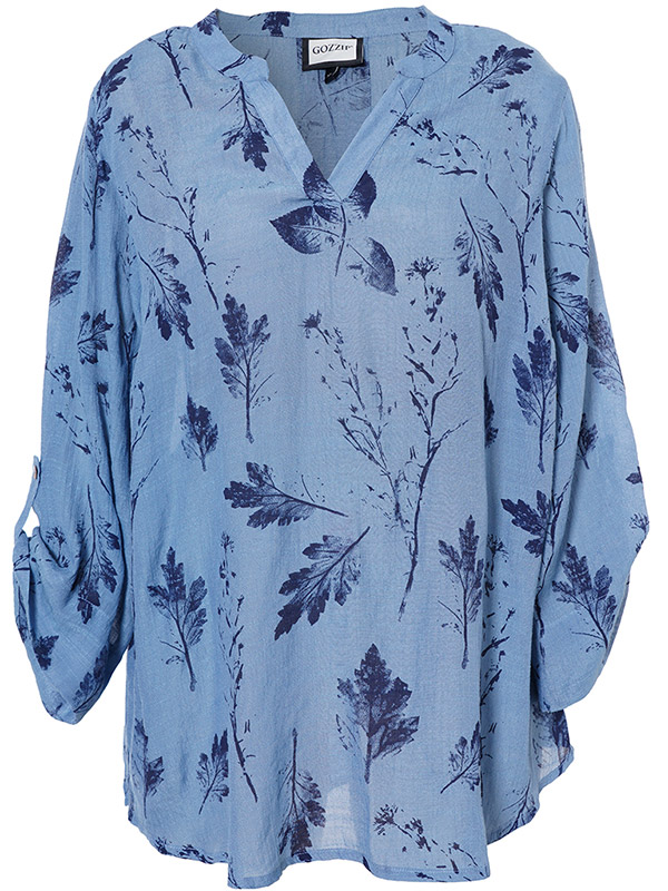 BILLIE - Plus Size Blus fra Gozzip
