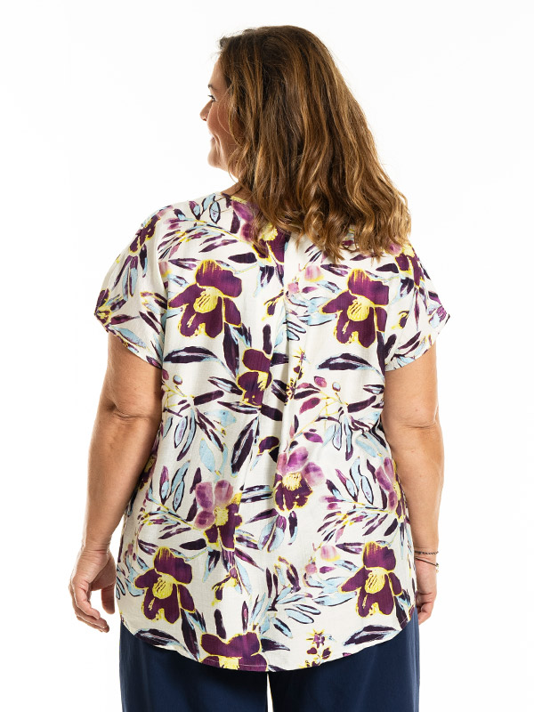 KATHLIN - Plus Size Blus fra Gozzip