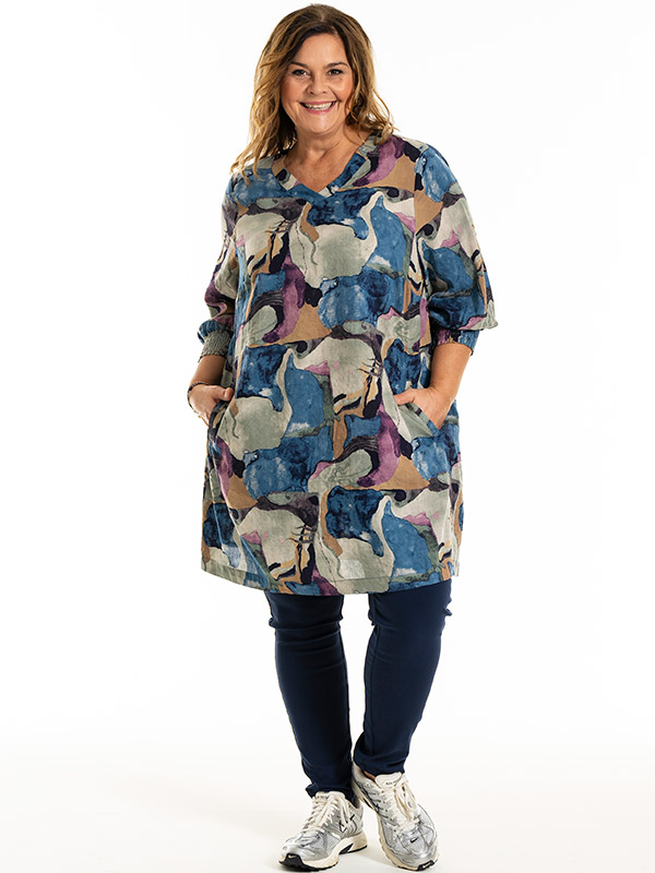 META - Plus Size Tunika fra Gozzip