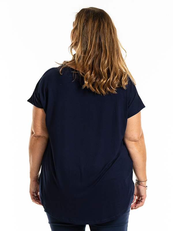 GITTE - Plus Size T-shirt fra Gozzip