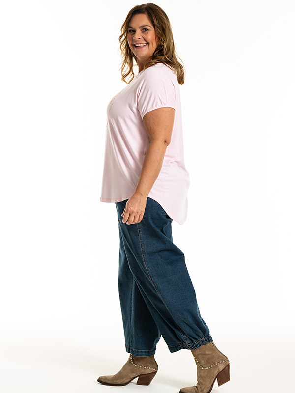 GITTE - Plus Size T-shirt fra Gozzip