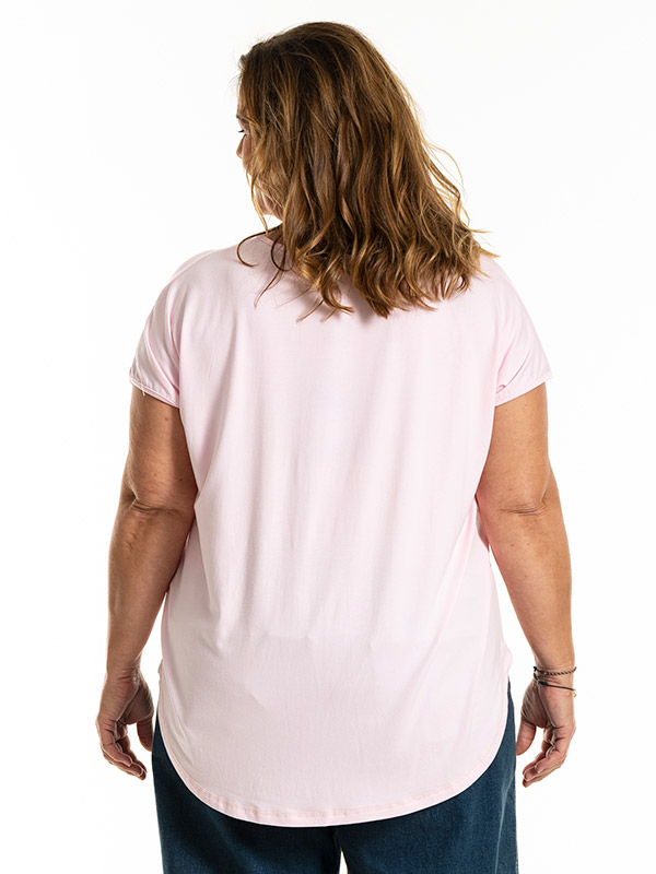 GITTE - Plus Size T-shirt fra Gozzip