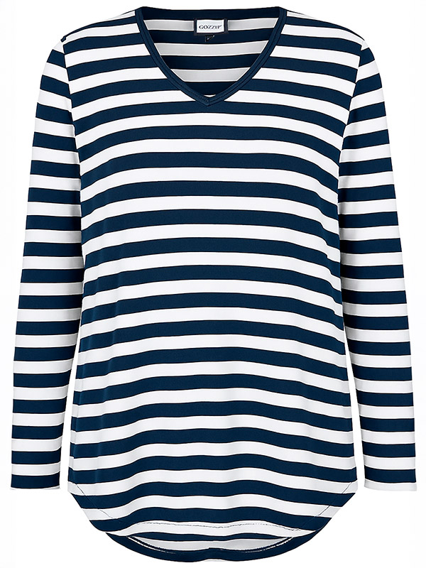 GITTE - Plus Size Blus fra Gozzip