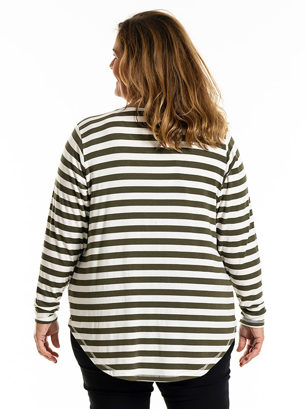 GITTE - Plus Size Blus fra Gozzip