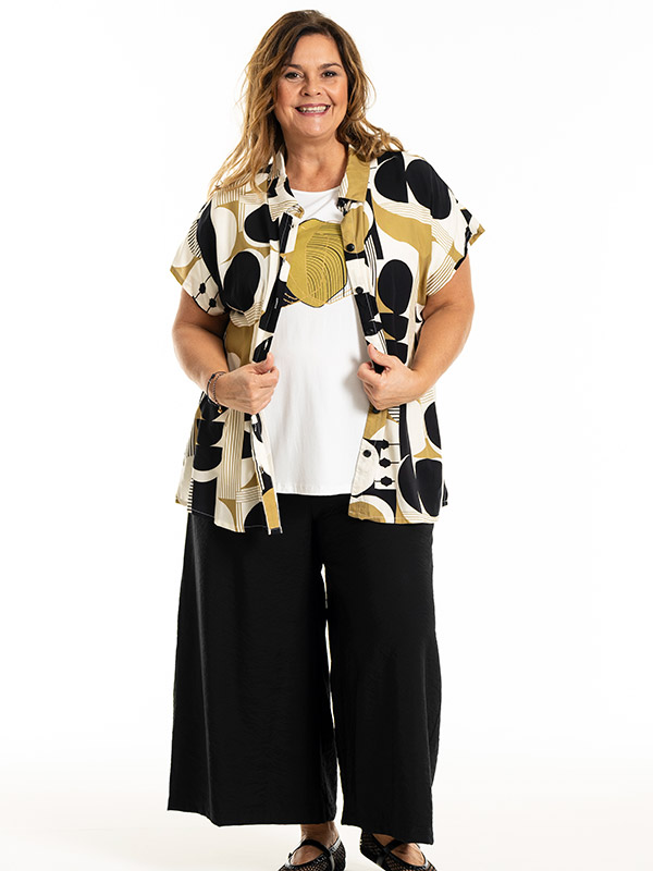KAISA - Plus Size Skjorta fra Gozzip