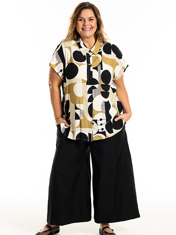 KAISA - Plus Size Skjorta fra Gozzip
