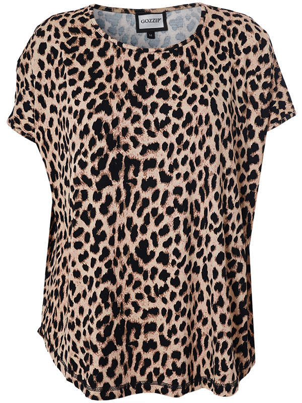 GITTE - Plus Size T-shirt fra Gozzip