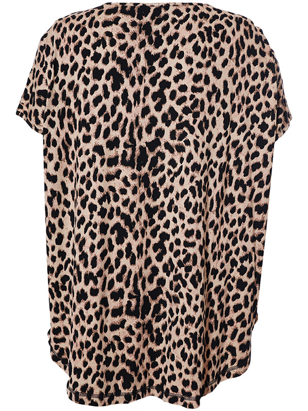 GITTE - Plus Size T-shirt fra Gozzip