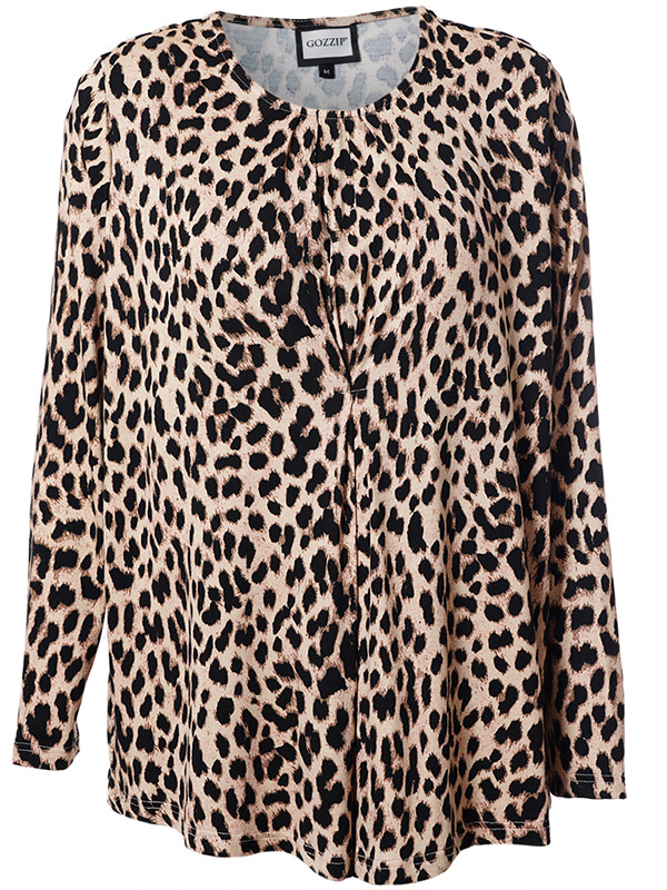 EMMA - Plus Size Blus fra Gozzip