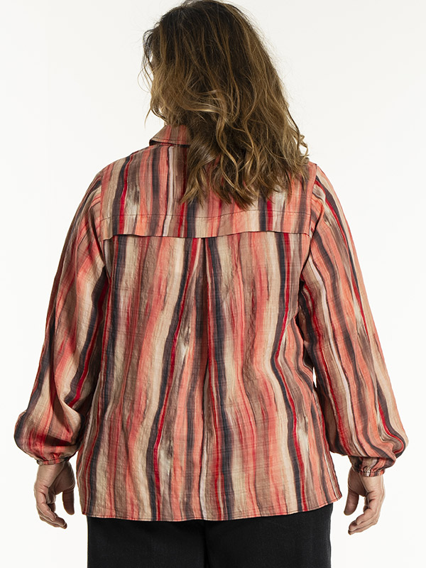 SOPHIA - Plus Size Blus fra Gozzip