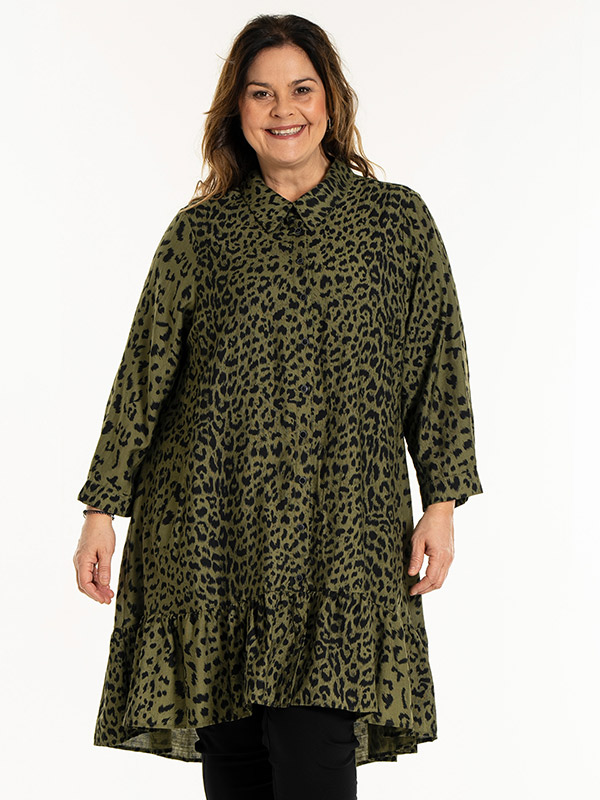 EDITH - Plus Size Tunika fra Gozzip