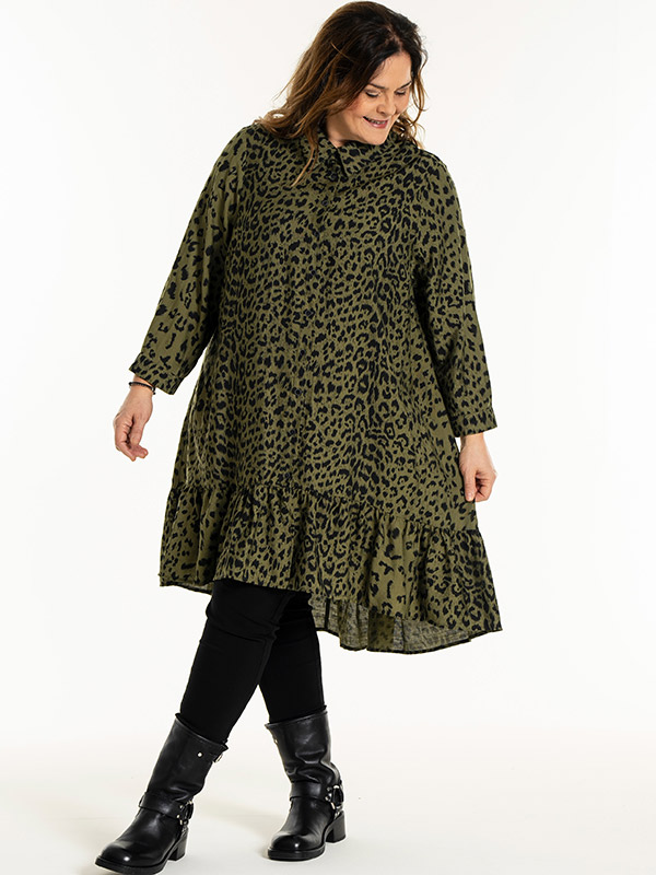 EDITH - Plus Size Tunika fra Gozzip