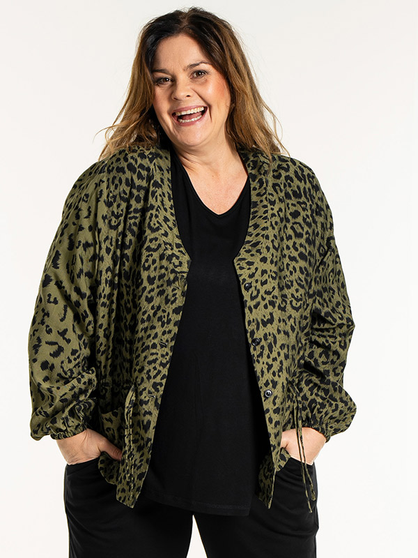 ELLIE - Plus Size Jacka fra Gozzip