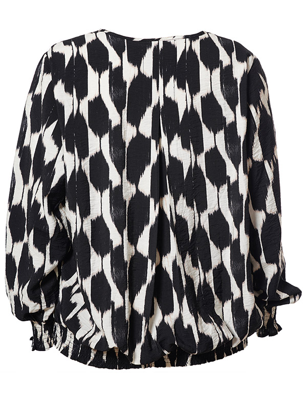 MIRABELLE - Plus Size Blus fra Gozzip