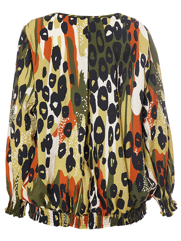 MIRABELLE - Plus Size Blus fra Gozzip