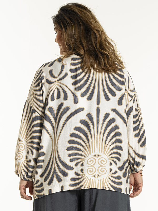 ANN-MARI - Plus Size Blus fra Gozzip
