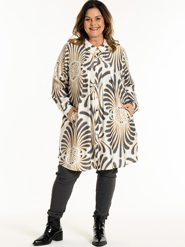 BIRLA - Plus Size Tunika fra Gozzip