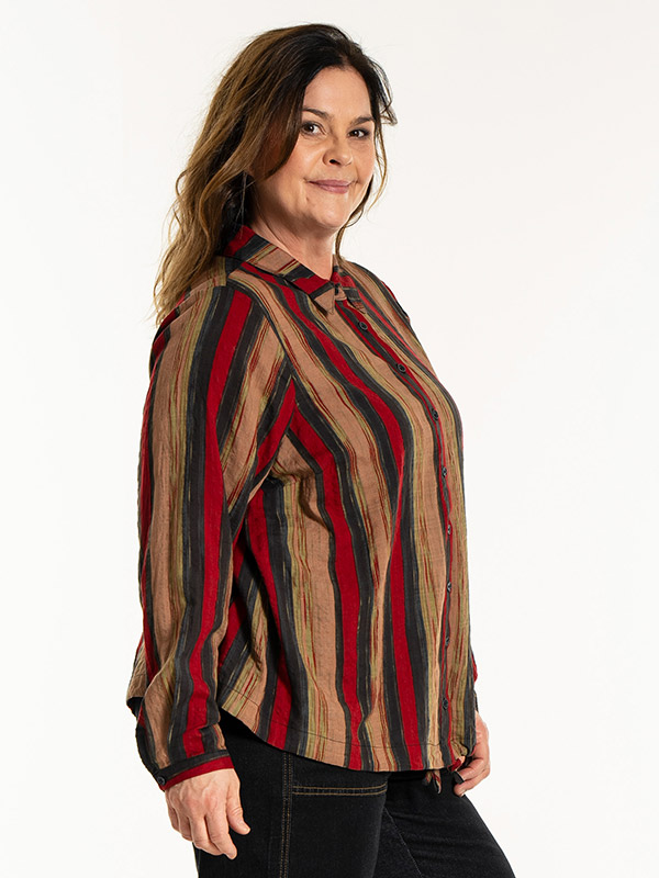 GMADISON - Plus Size Skjorta fra Gozzip