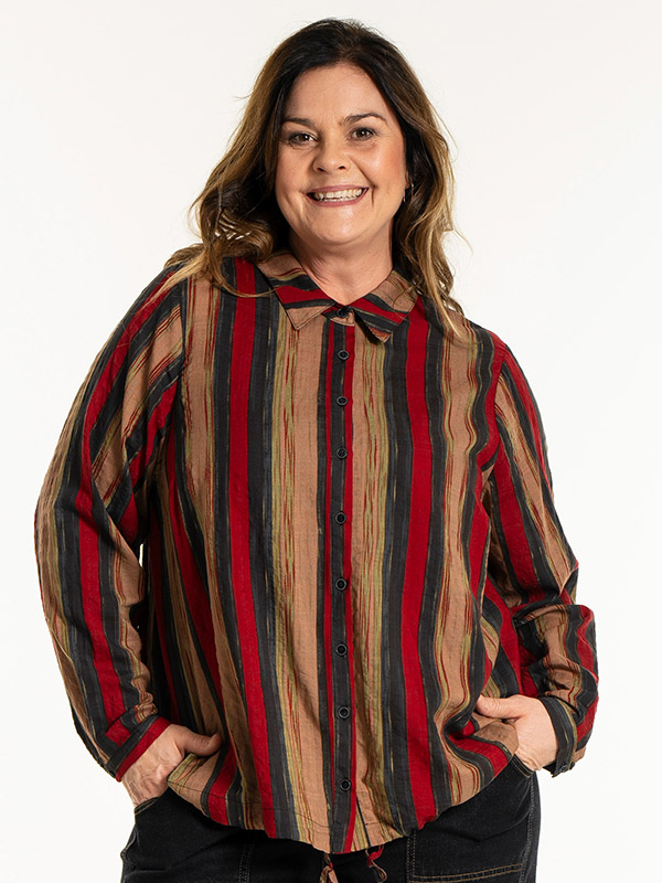 GMADISON - Plus Size Skjorta fra Gozzip
