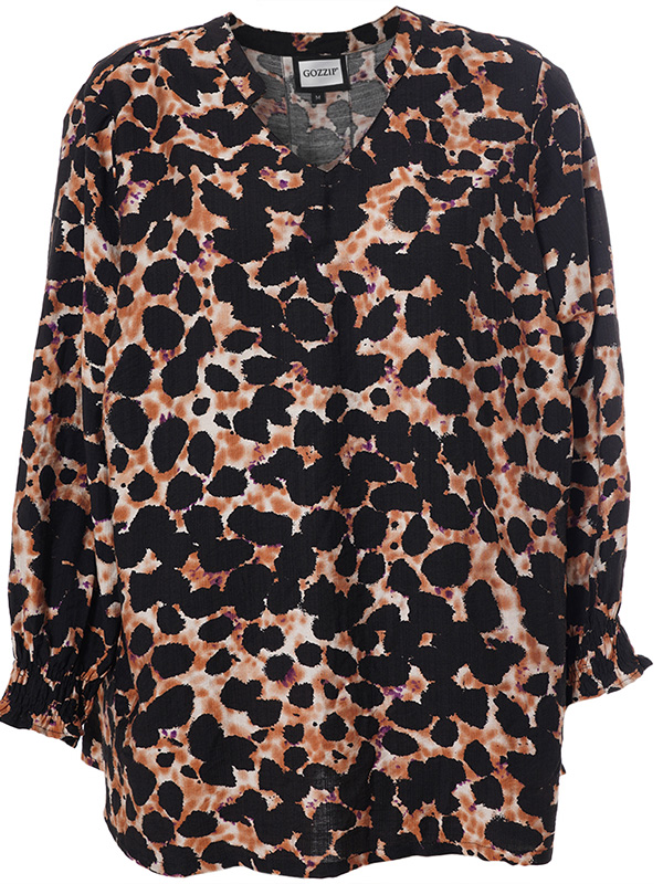 KETTY - Plus Size Blus fra Gozzip