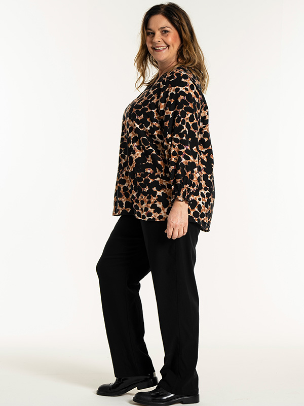 KETTY - Plus Size Blus fra Gozzip