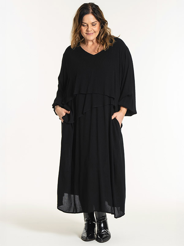 ARIA - Plus Size Klänning fra Gozzip