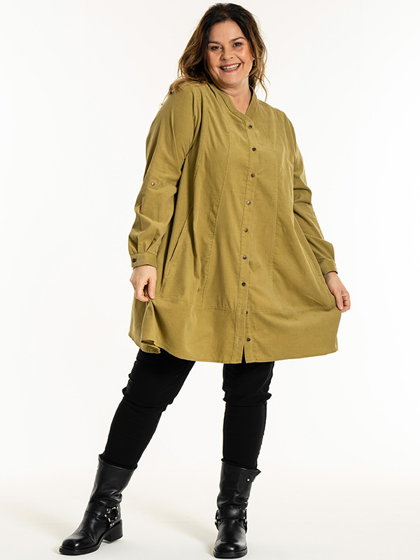 AUDREY - Plus Size Tunika fra Gozzip