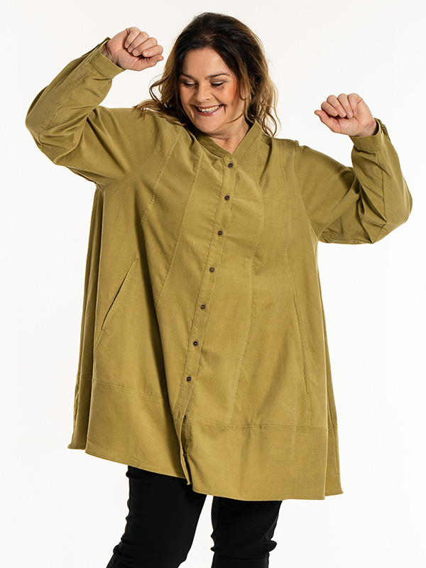 AUDREY - Plus Size Tunika fra Gozzip