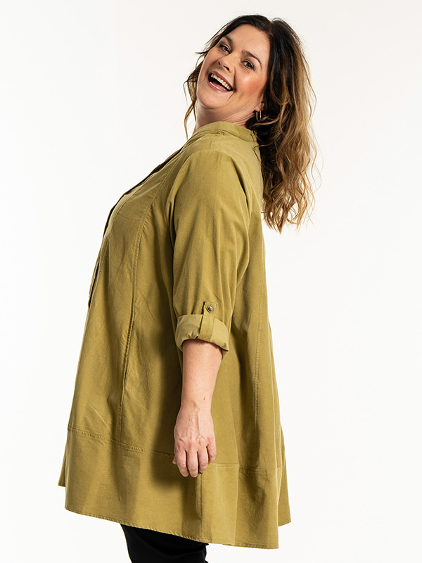AUDREY - Plus Size Tunika fra Gozzip