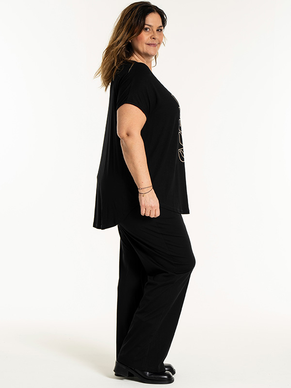 GITTE - Plus Size T-shirt fra Gozzip