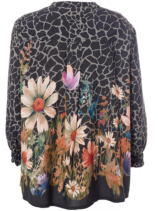 KETTY - Plus Size Blus fra Gozzip