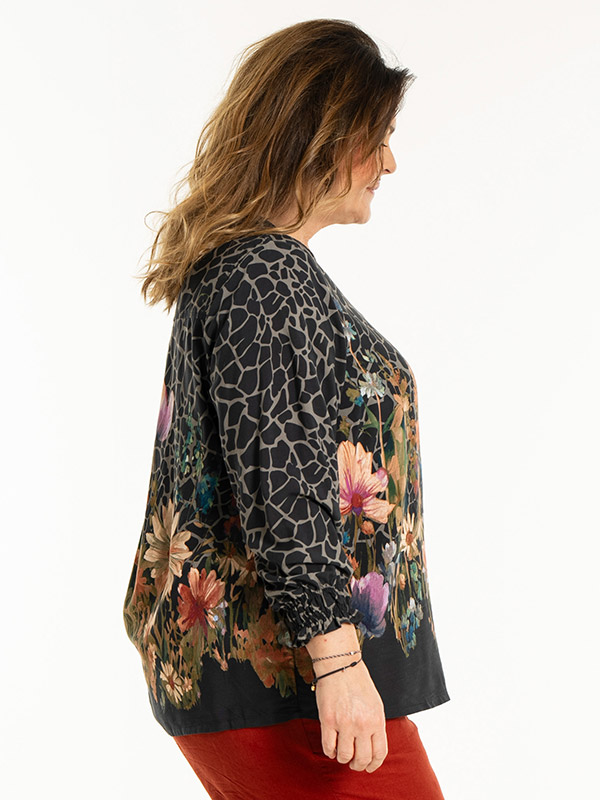 KETTY - Plus Size Blus fra Gozzip