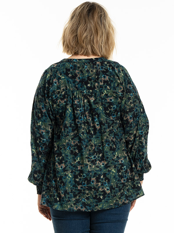 GMALINA - Plus Size Blus fra Gozzip