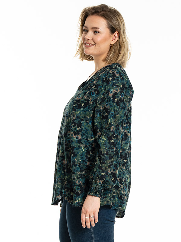 GMALINA - Plus Size Blus fra Gozzip
