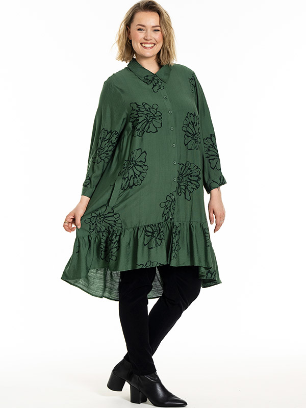 GEDITH - Plus Size Tunika fra Gozzip