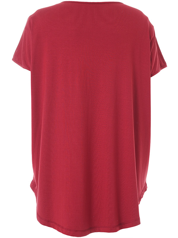GITTE - Plus Size T-shirt fra Gozzip