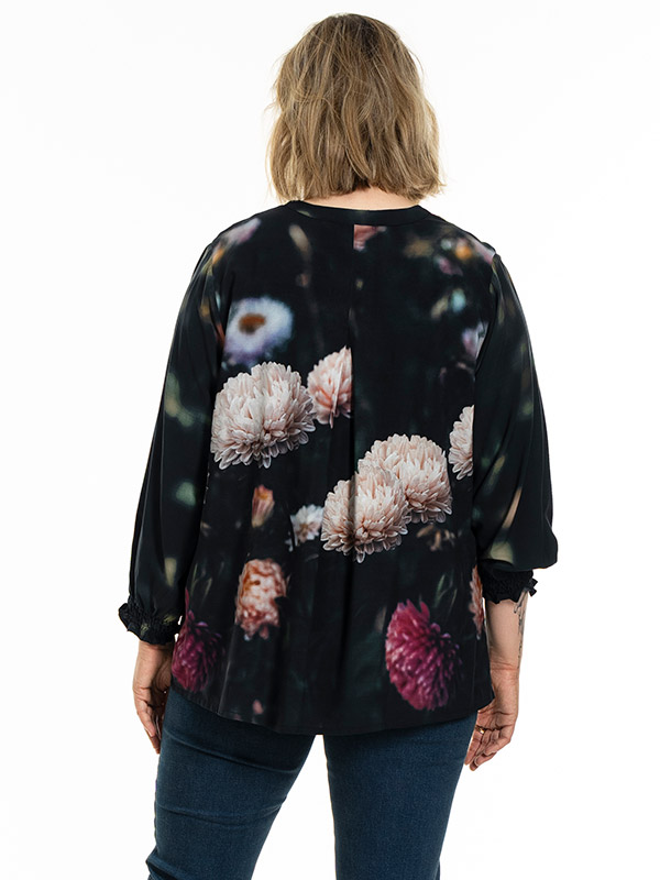 GKETTY - Plus Size Blus fra Gozzip
