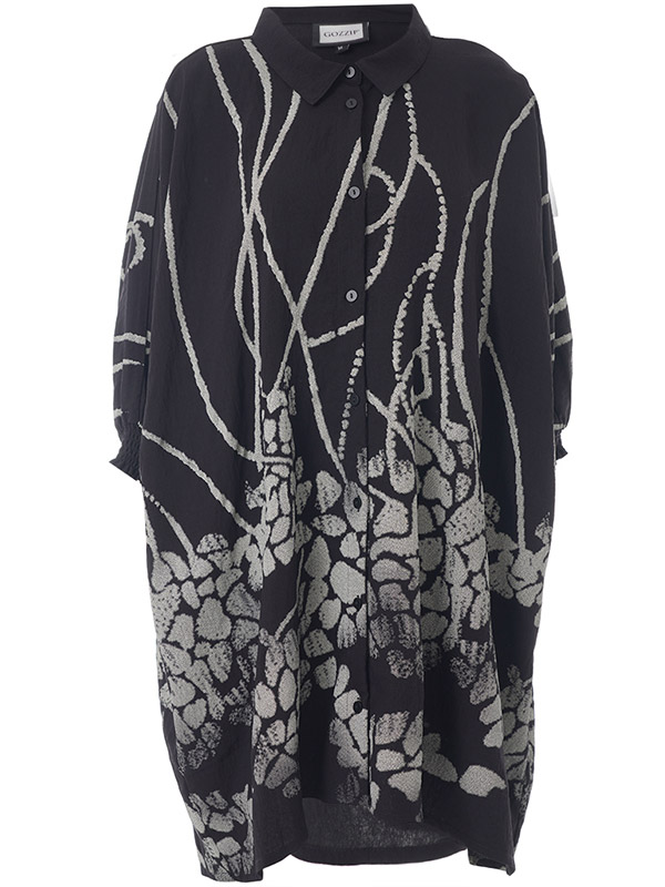 GERDA - Plus Size Tunika fra Gozzip