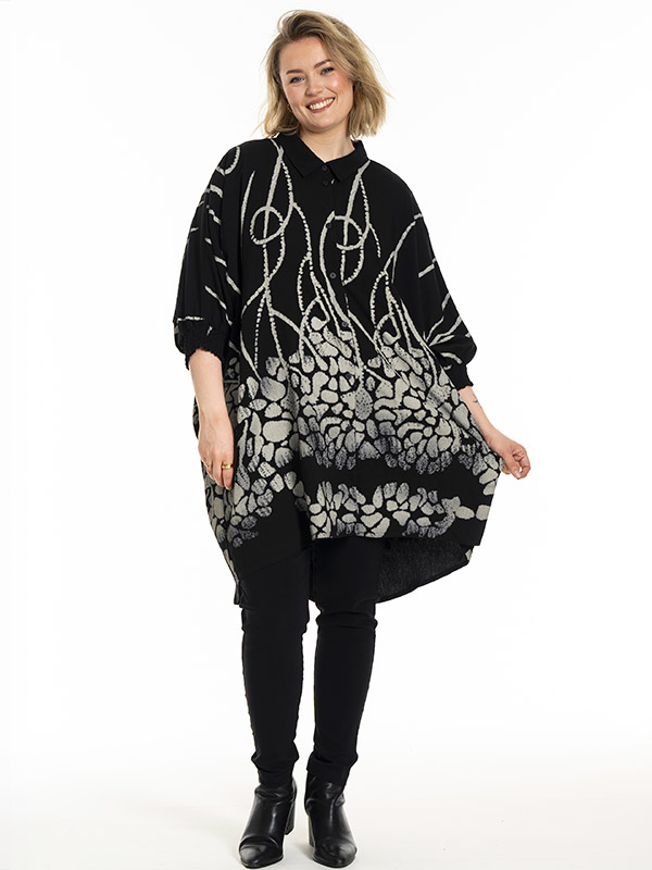 GERDA - Plus Size Tunika fra Gozzip