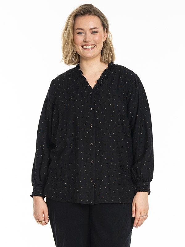 GMARIANNE - Plus Size Blus fra Gozzip