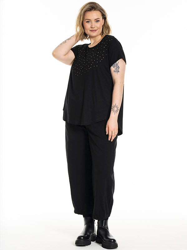 GITTE - Plus Size T-shirt fra Gozzip